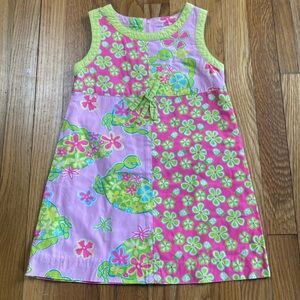 Vintage Lilly Pulitzer Girls Shift Dress